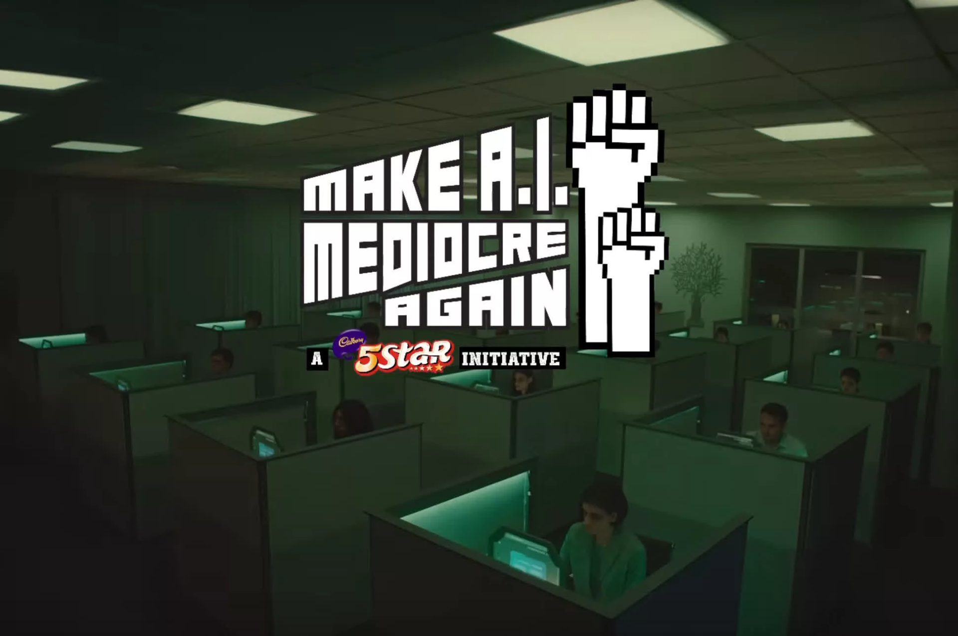 make ai mediocre again