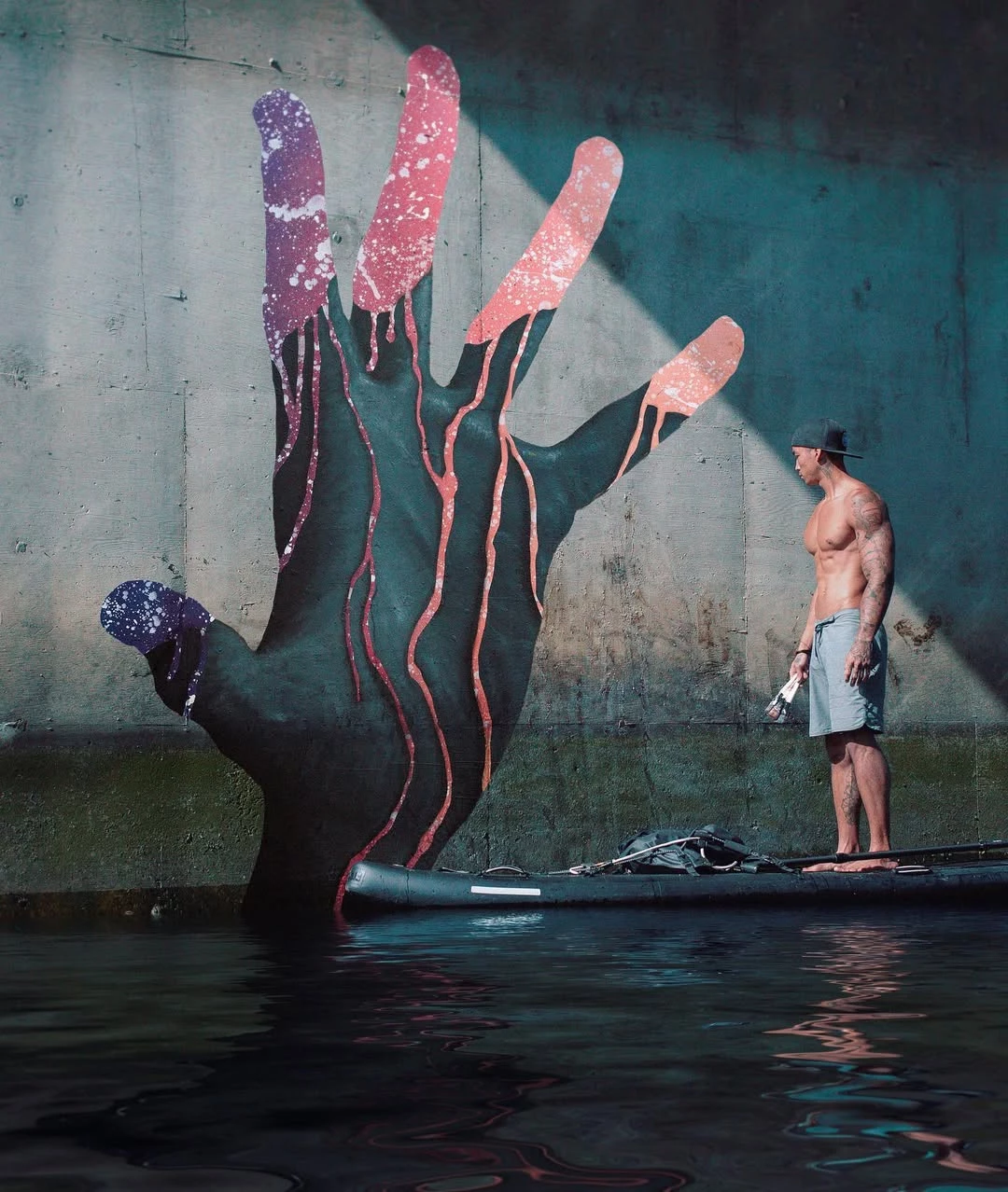 art Hawaiian artist Hula amazing hand