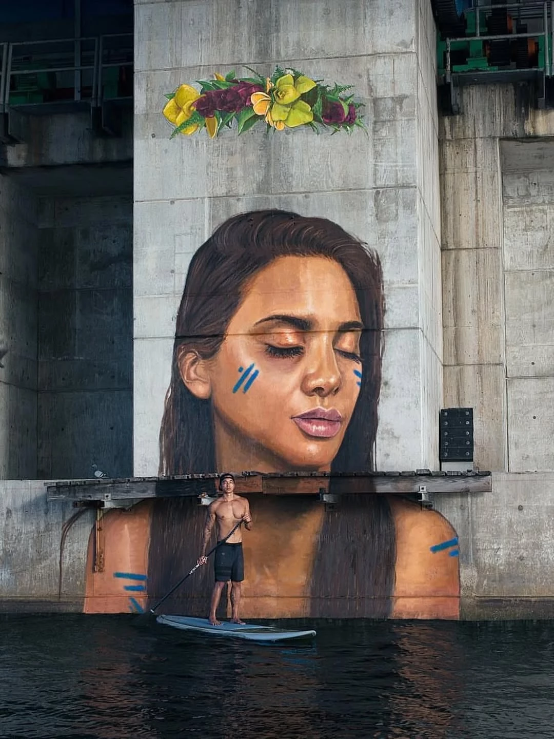 Hawaiian artist Hula painting