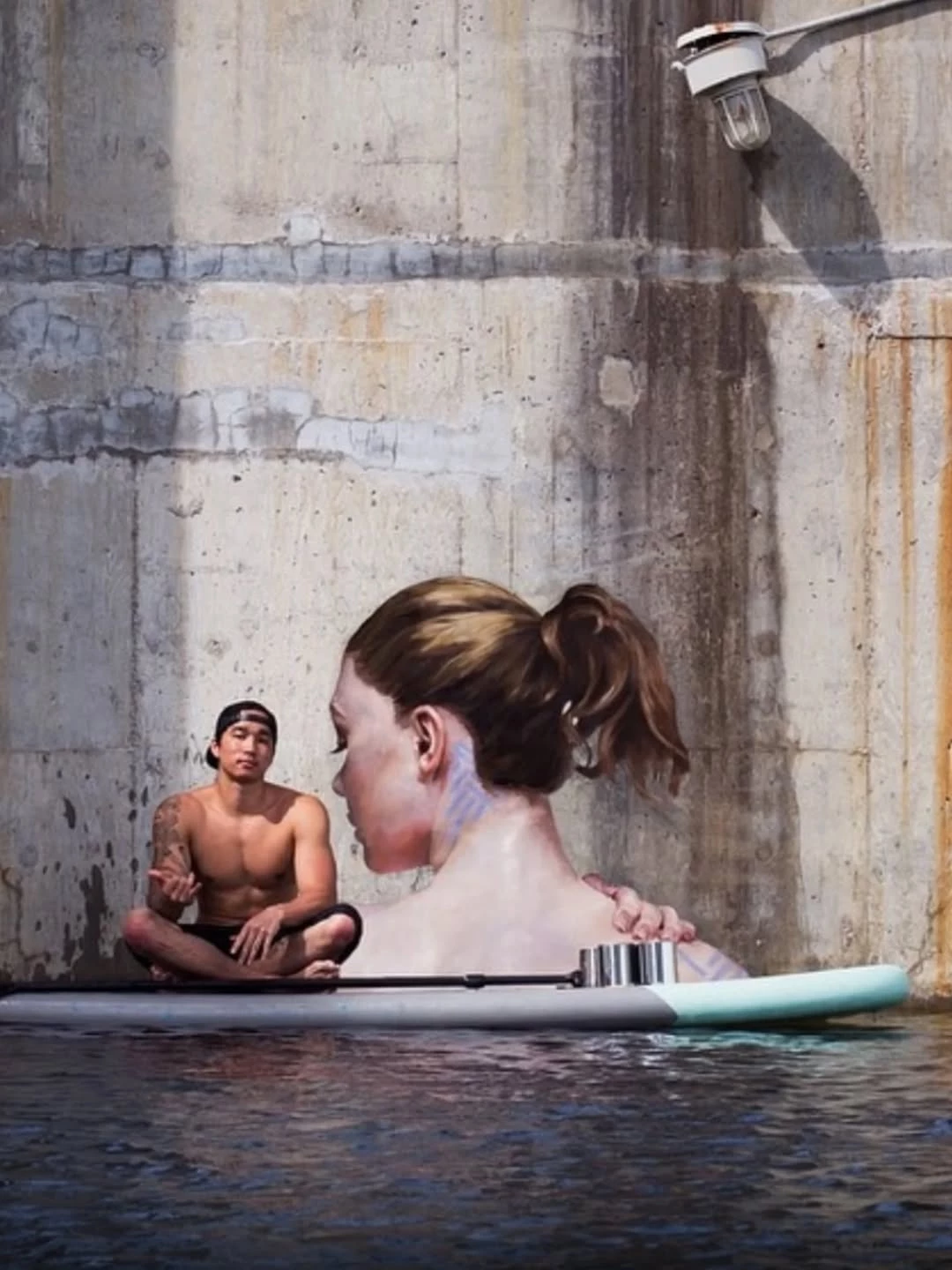 Hawaiian artist Hula portrait