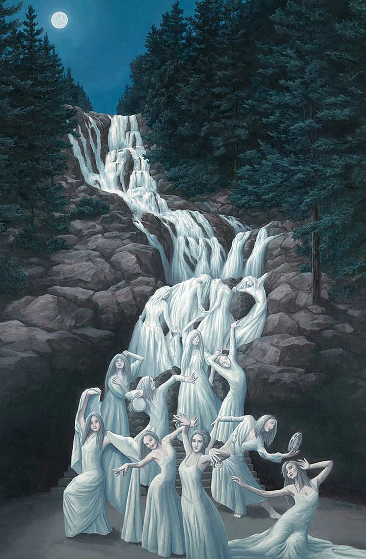 illusions-optique-peinture-rob-gonsalves-artiste