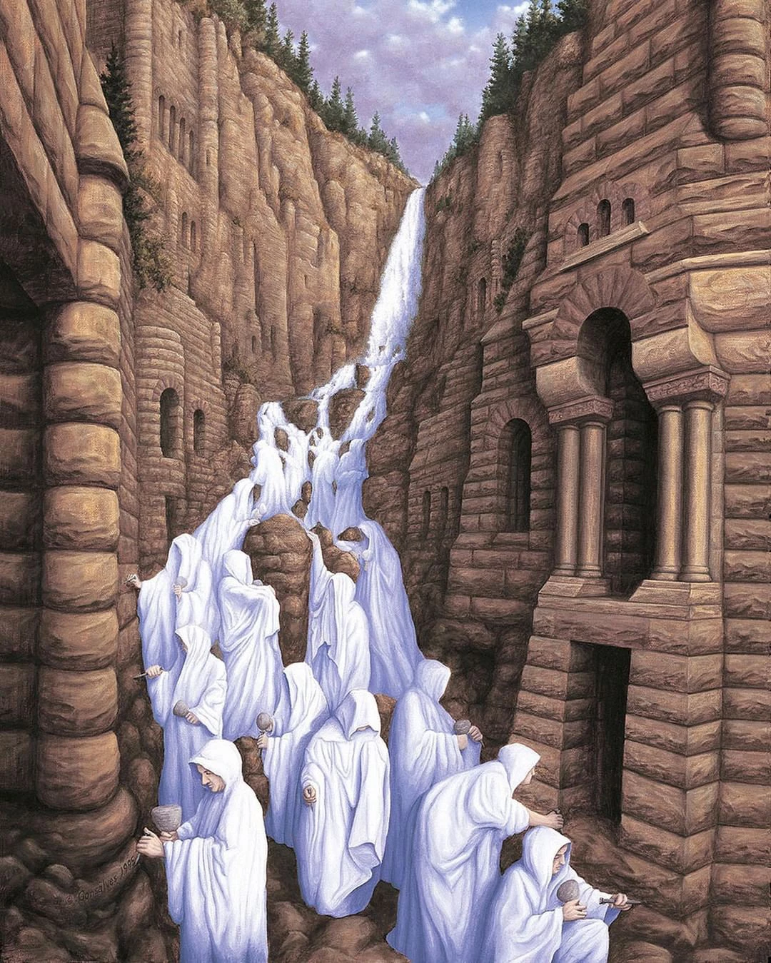 illusions-optique-peinture-rob-gonsalves-water