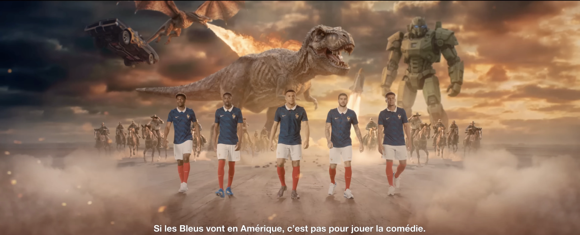 Les bleus vont en amérique