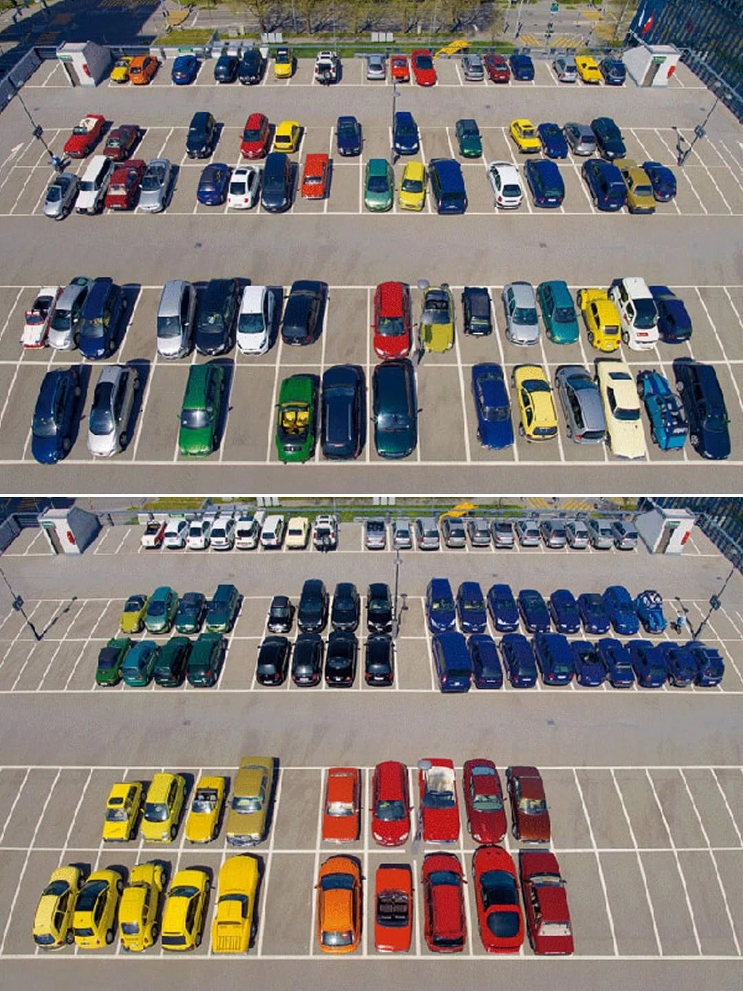 parking rangement absurde