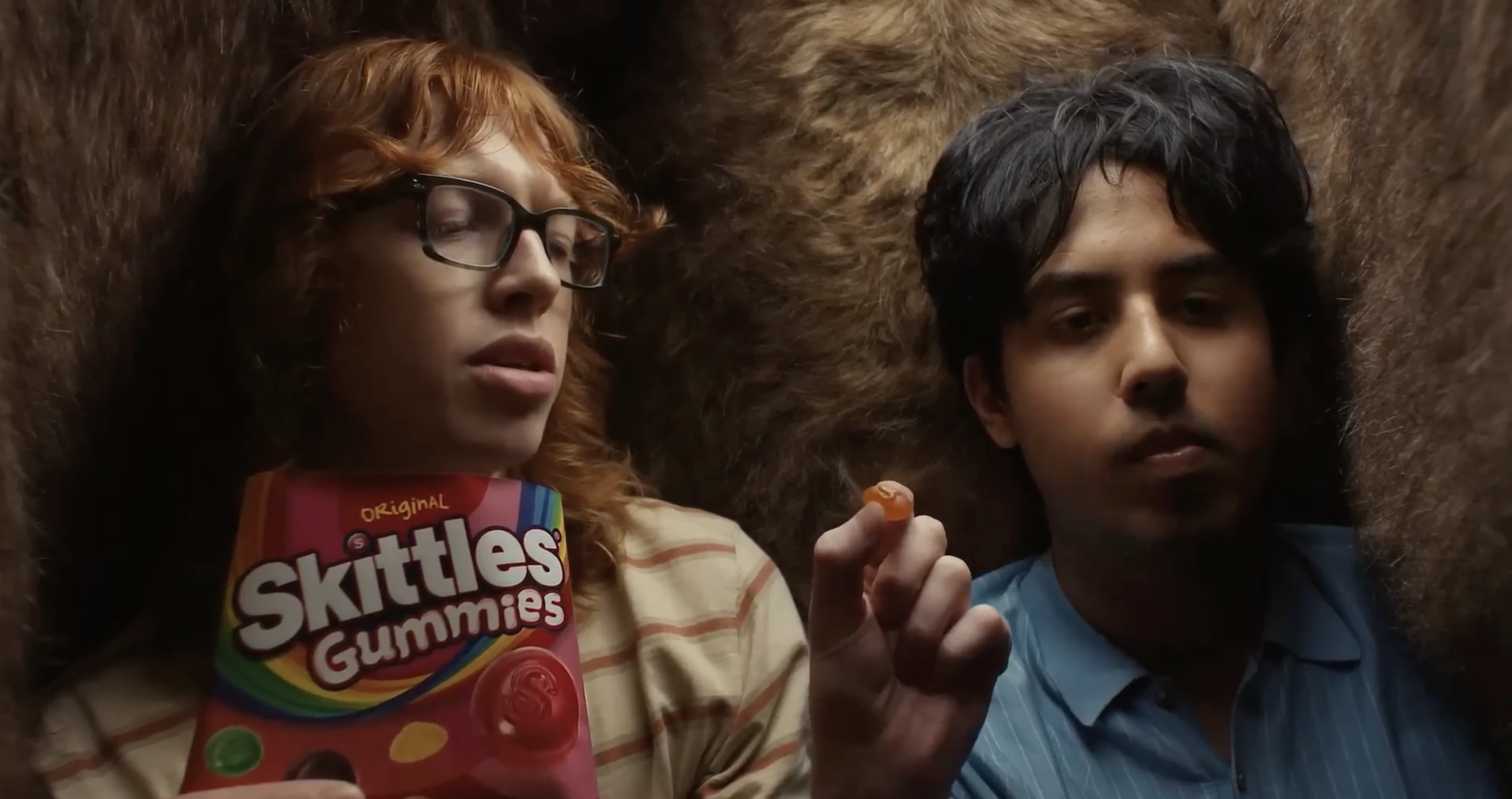Skittles gummies absurde pub