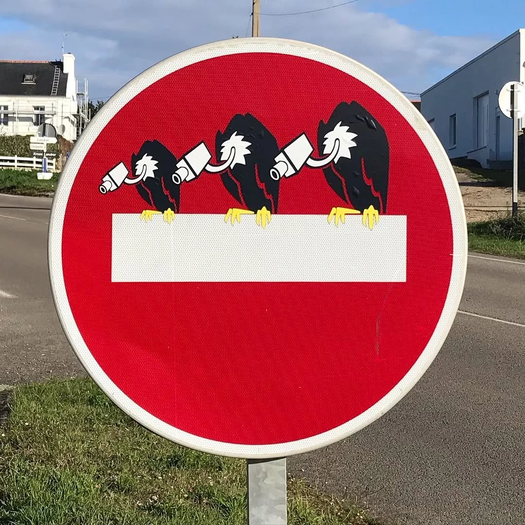 art panneau affichage