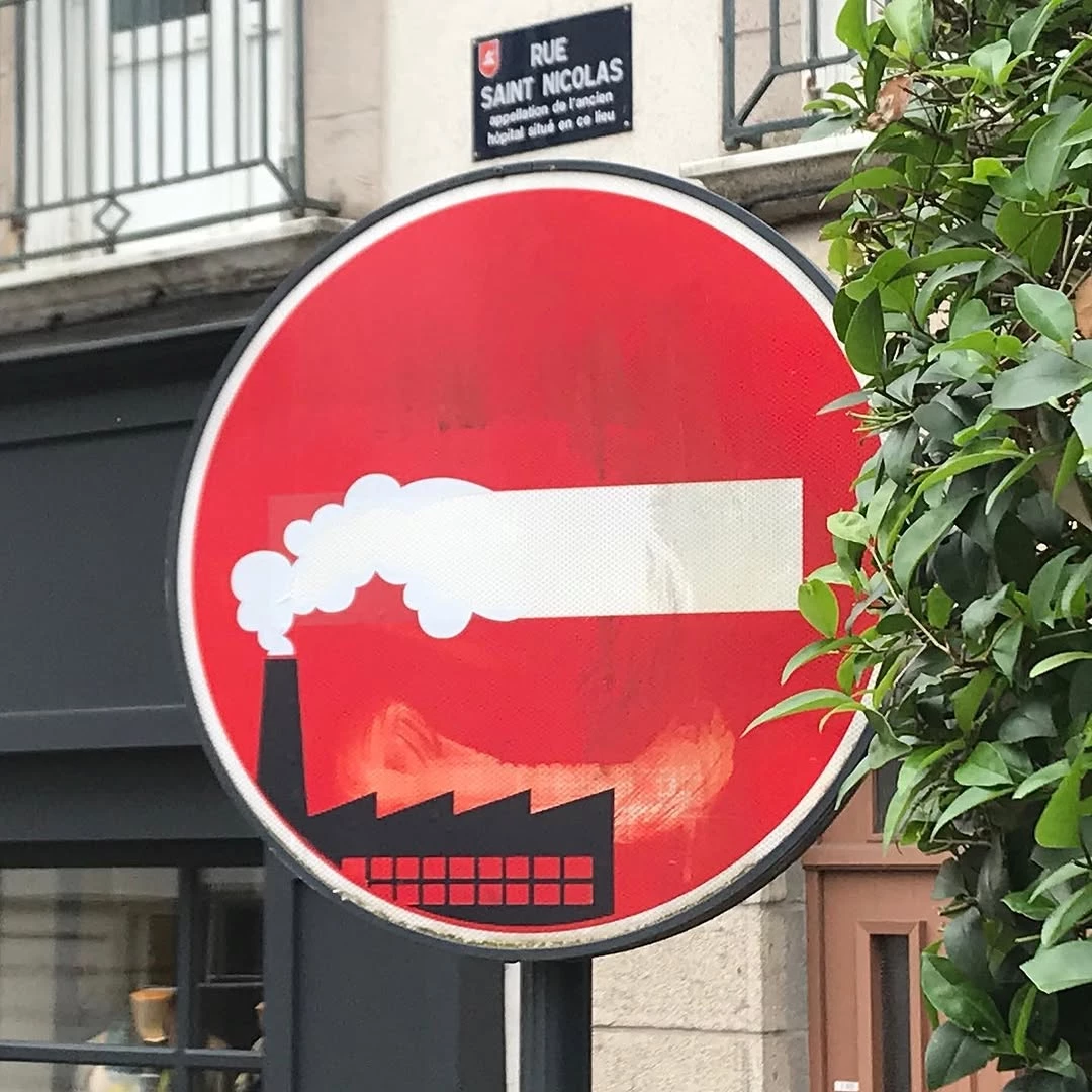 polution stop art