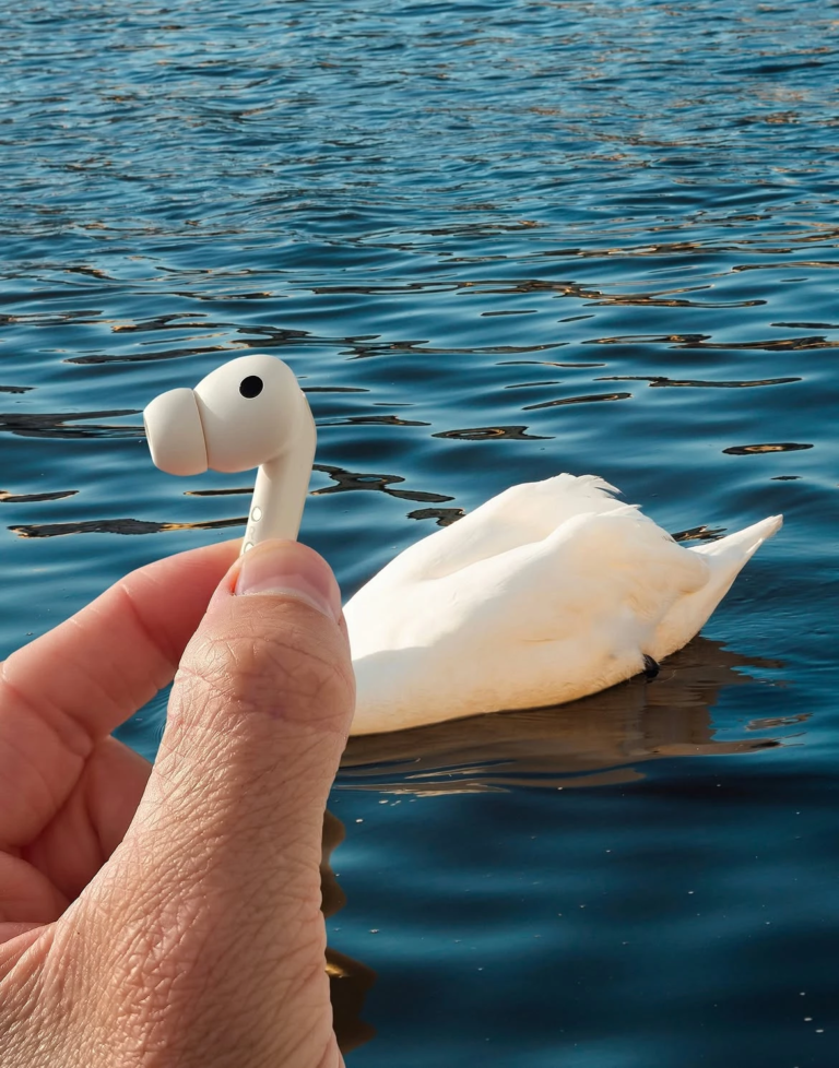cygne-airpod-art