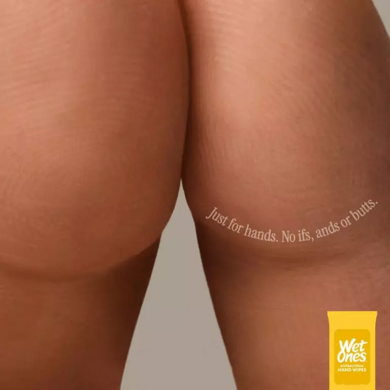 Lingettes mains fesses wet ones